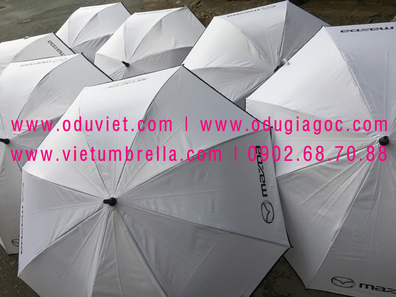 xưởng sản xuất ô dù cầm tay in logo quảng cáo